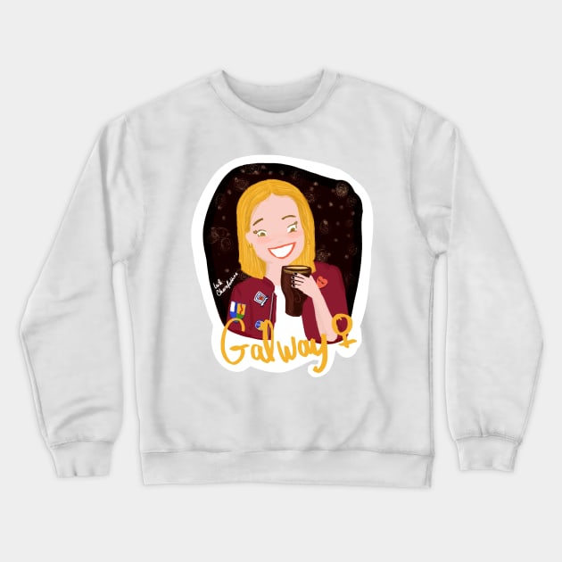 Galway Girl Crewneck Sweatshirt by LeilaCharaf